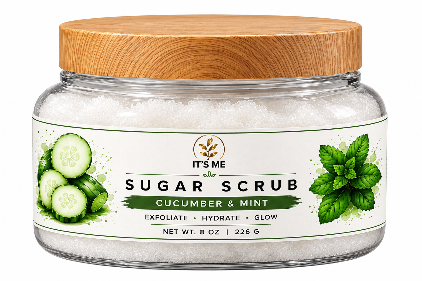 ITS ME CUCUMBER MINT BODY SCRUB